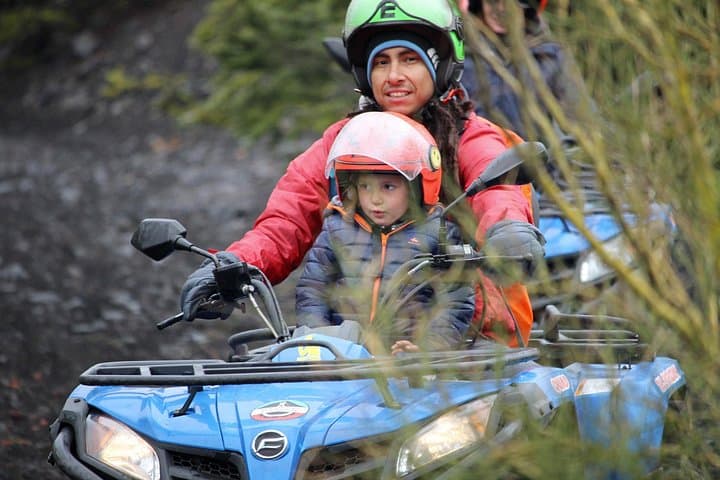 Quad bike with kids
