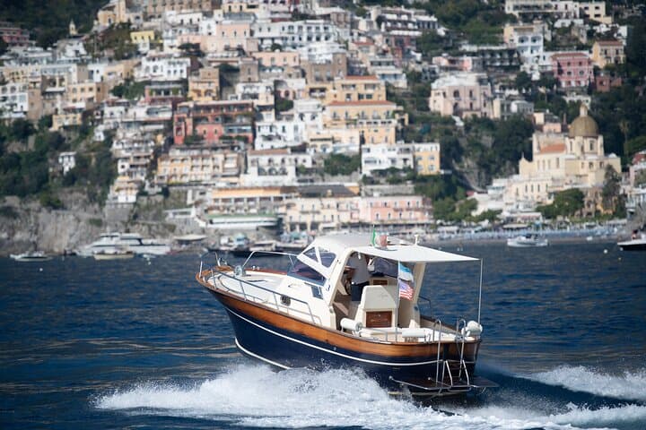 Full Day Private Amalfi Coast Cruise from Positano or Praiano
