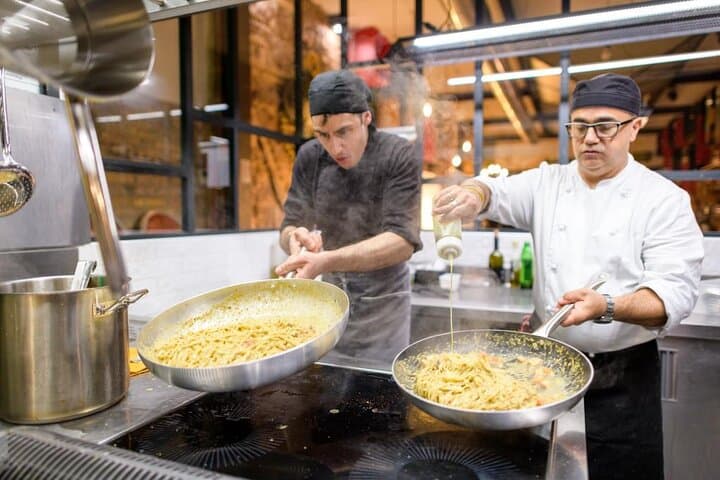 Rome Gourmet Food Tour by the Vatican with Free Flowing Fine Wine