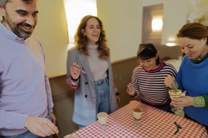 Small Group Pasta Making and Tiramisu Cooking Class in Rome