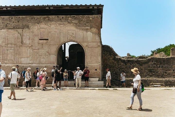 Visit of Pompei and Wine Tasting with Lunch from Amalfi