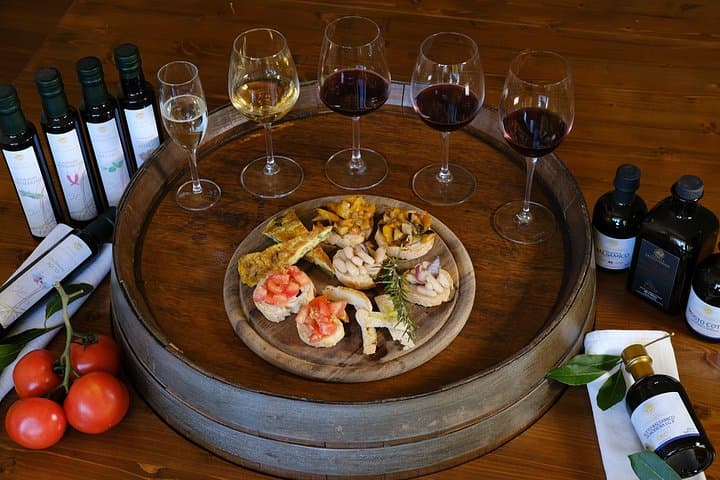 Private Wine, Evo Oil, Balsamic Vinegar Experience & Meal