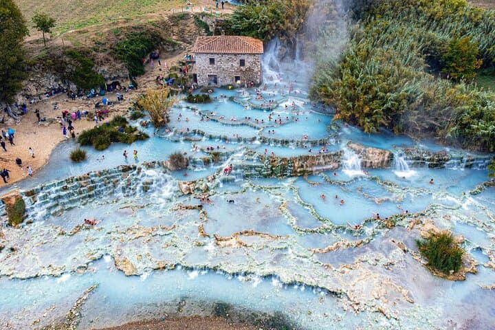 Saturnia Thermal Spring Small Group Day Trip from Rome with Lunch