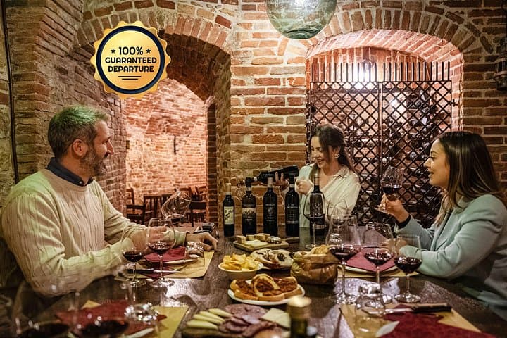 Val d'Orcia Brunello Wine Tour with Montalcino and Montepulciano