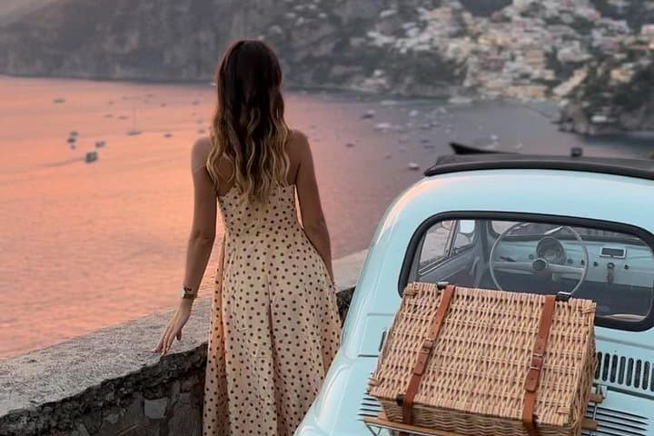 Private Tour in Vintage Fiat 500 from Salerno to Amalfi