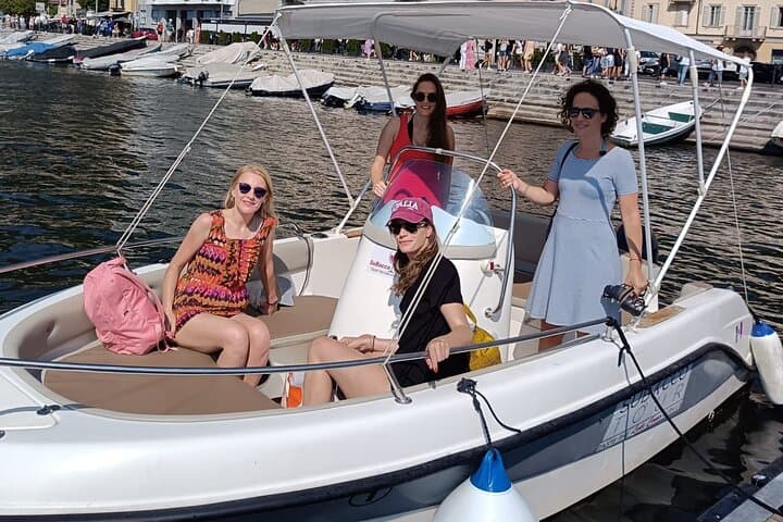 Subacco Boat Rental for 3 Hours on Lake Como