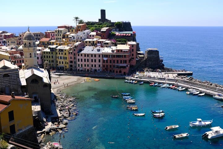 The charm of Cinque Terre: tour by minivan from Florence