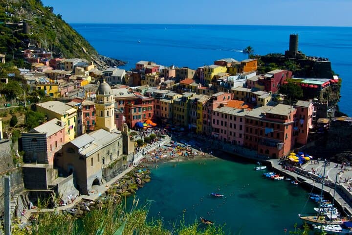 The charm of Cinque Terre: tour by minivan from Florence