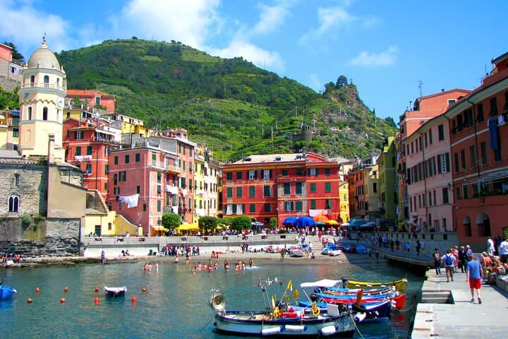 The charm of Cinque Terre: tour by minivan from Florence