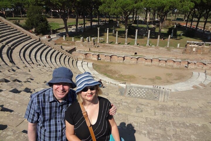 Ostia Antica Guided Tour Including the Ancient Theater and Baths