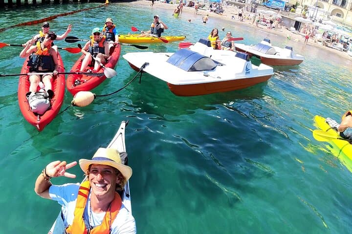 Amalfi Coast Kayak & Snorkeling Tour to the Pandora's Cave
