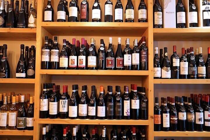 Premium selected wines to continue a wine tasting
