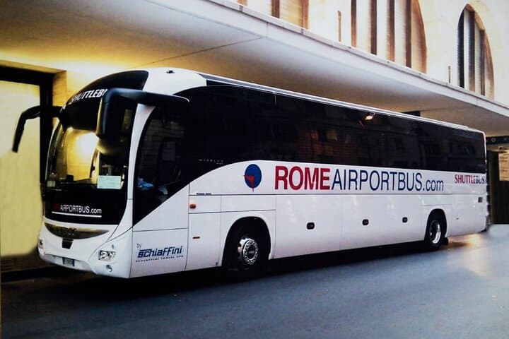 Shuttle Bus between Fiumicino Airport (FCO) and Rome center (Termini)