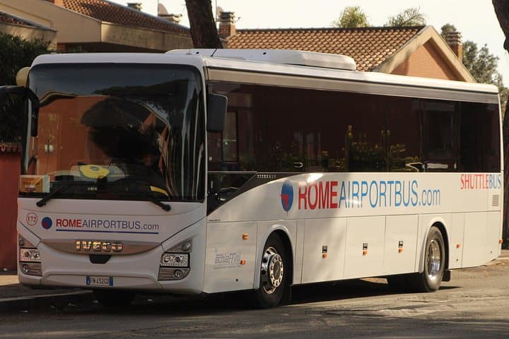 Shuttle Bus between Fiumicino Airport (FCO) and Rome center (Termini)