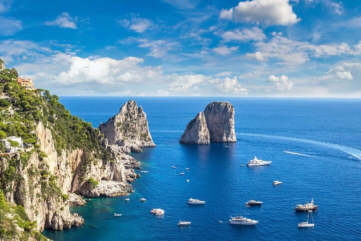 Capri Island Boat Tour from Amalfi