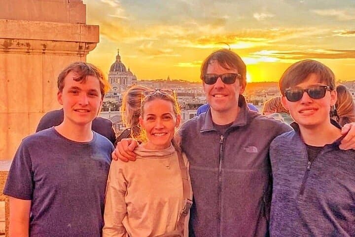 Rome Sunset/Night Golf Cart Private Tour with Gelato (Top Rated)