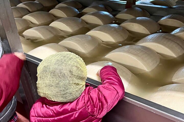 The art of Parmigiano Reggiano and real Balsamic vinegar
