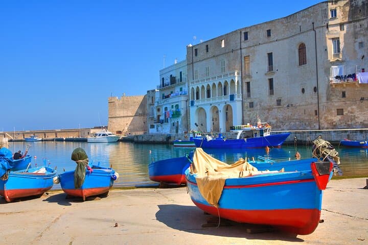 The typical gozzo boats