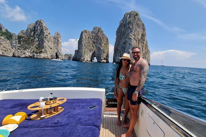 Capri Private Yacht Tour from Sorrento, Capri & Positano