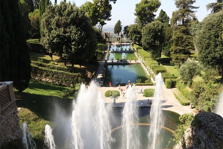 Half day trip to Tivoli with visit to Villa D'Este