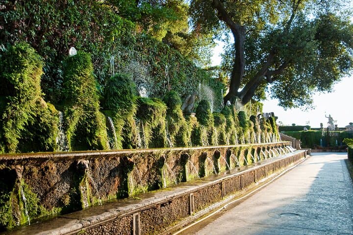 Half day trip to Tivoli with visit to Villa D'Este