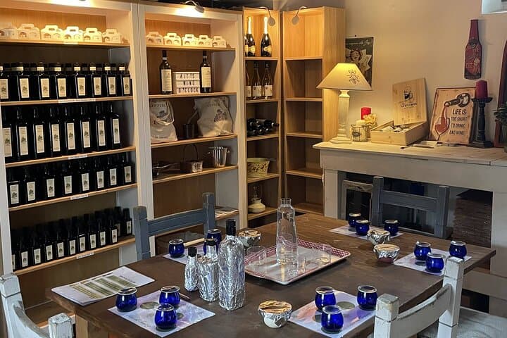 Evo Oil Tasting School, olive grove walk and lunch