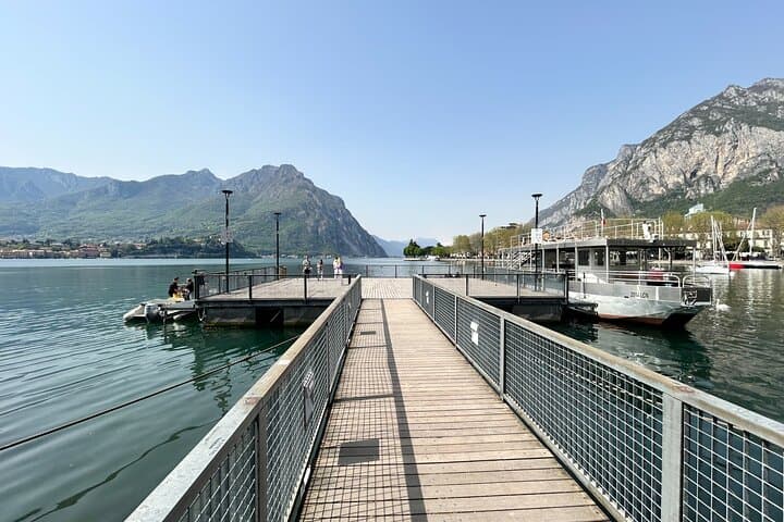 Floating platform for boat docking Lungolario Isonzo Martiri delle Foibe
