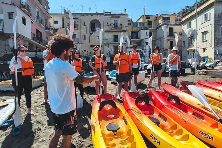 Kayak tour to Bagni Regina Giovanna - Daily and Sunset
