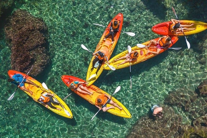Kayak tour to Bagni Regina Giovanna - Daily and Sunset