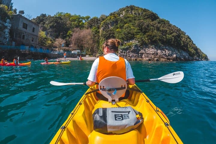 Kayak tour to Bagni Regina Giovanna - Daily and Sunset