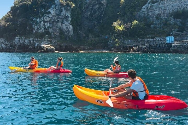 Kayak tour to Bagni Regina Giovanna - Daily and Sunset