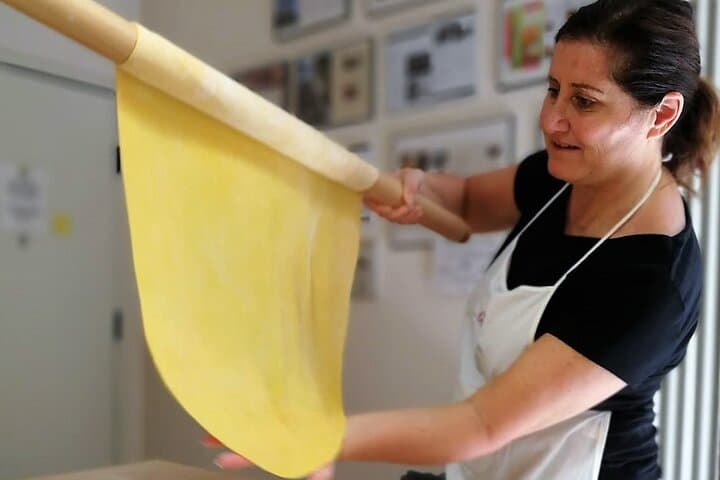 Make traditional handmade pasta from scratch with a local chef!