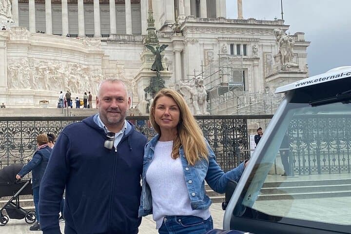 Rome: Exclusive Private Golf Cart Tour
