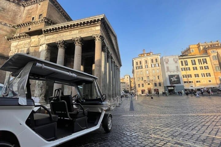 Rome: VIP Golf Cart, Trevi Skip-the-Line, Gelato & Supplì
