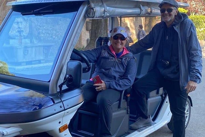 Rome: VIP Golf Cart, Trevi Skip-the-Line, Gelato & Supplì