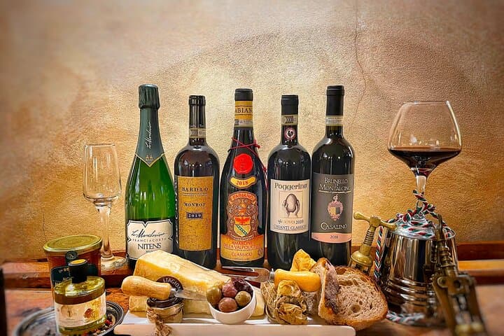 Rome Food Tasting with Wine Pairing | Italian Authentic Flavors