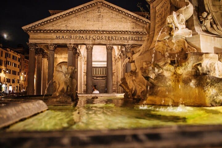 Semi-Private Evening Golf Cart Tour of Rome with Drinks