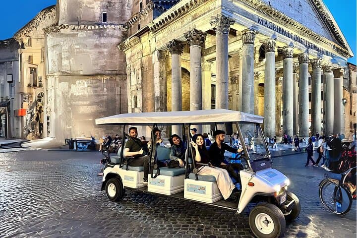 Rome By Night Golf Cart Tour