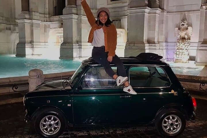 BEST NIGHT TOUR of Rome in Mini Cooper Classic Cabrio