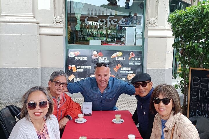 Tour from Messina, Taormina and savoca test cannoli and granita
