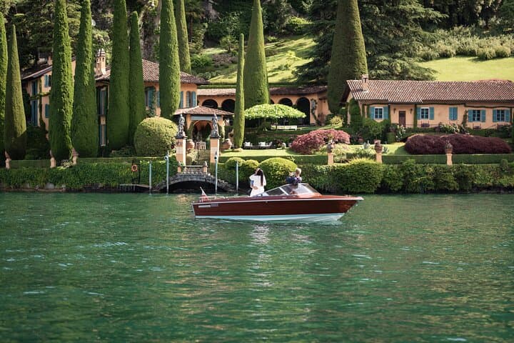 Lake Como Private Classic Speedboat Tour