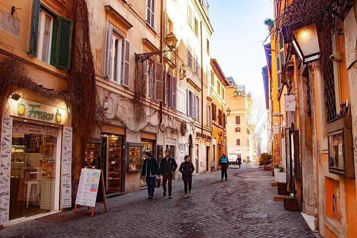 Trastevere Street Food Tour in Rome Italy