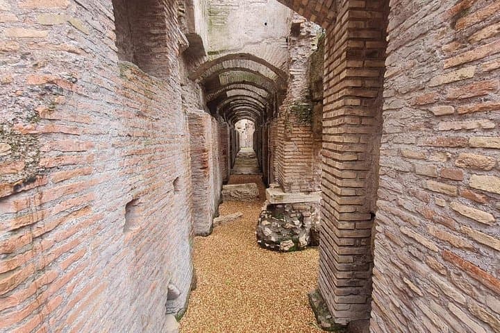 Undergrounds Areas Colosseum and Roman Forum Small Group Tour