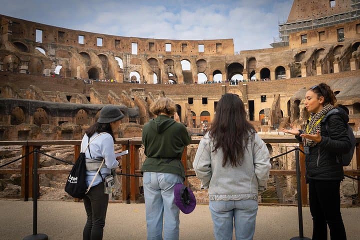 Second level of the Colosseum