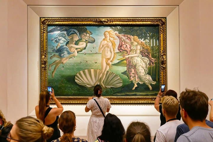 Uffizi Gallery Timed Entry Ticket With Multilingual Audioguide