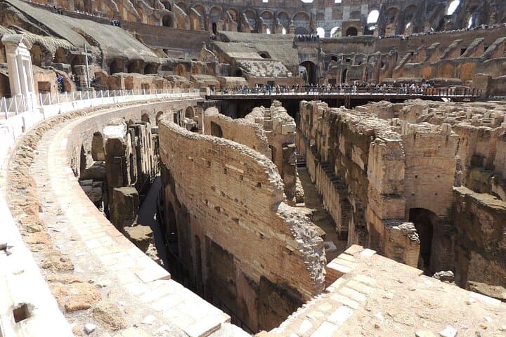 Colosseum Underground small group Arena & Roman Forum Guided tour
