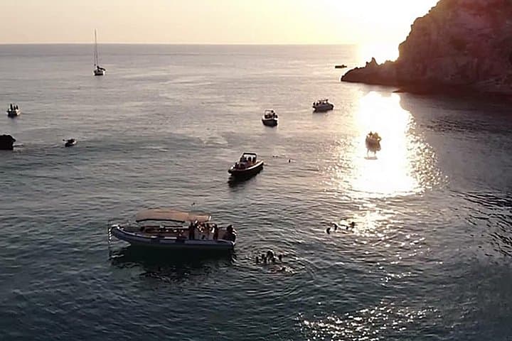 Sunset tour from Tropea to Capo Vaticano with aperitif included