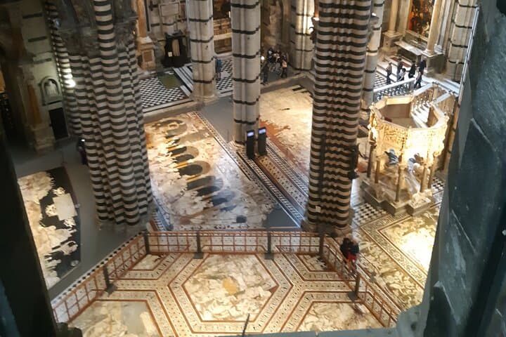 Siena Cathedral: shrine of treasures.