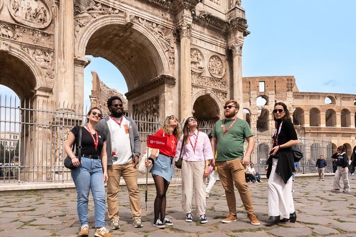 Stop at this triumphal arch while listening to your guide's stories about Emperor Constantine's victory, which it commemorates.
