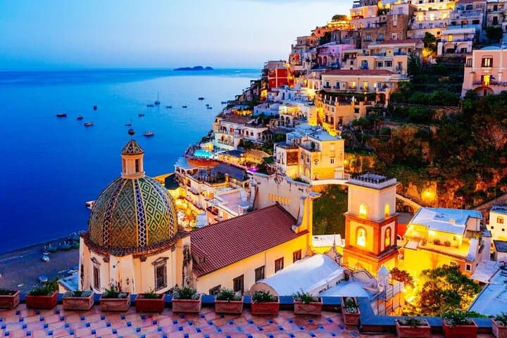 4-Day Amalfi Coast with Capri Boat Cruise, Pompeii & Herculaneum
